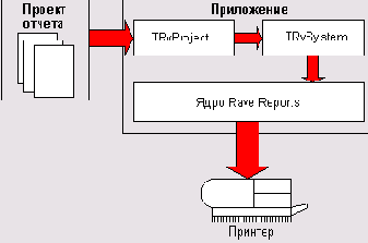 Отчет в приложении Delphi