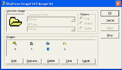Компонент TlmageList